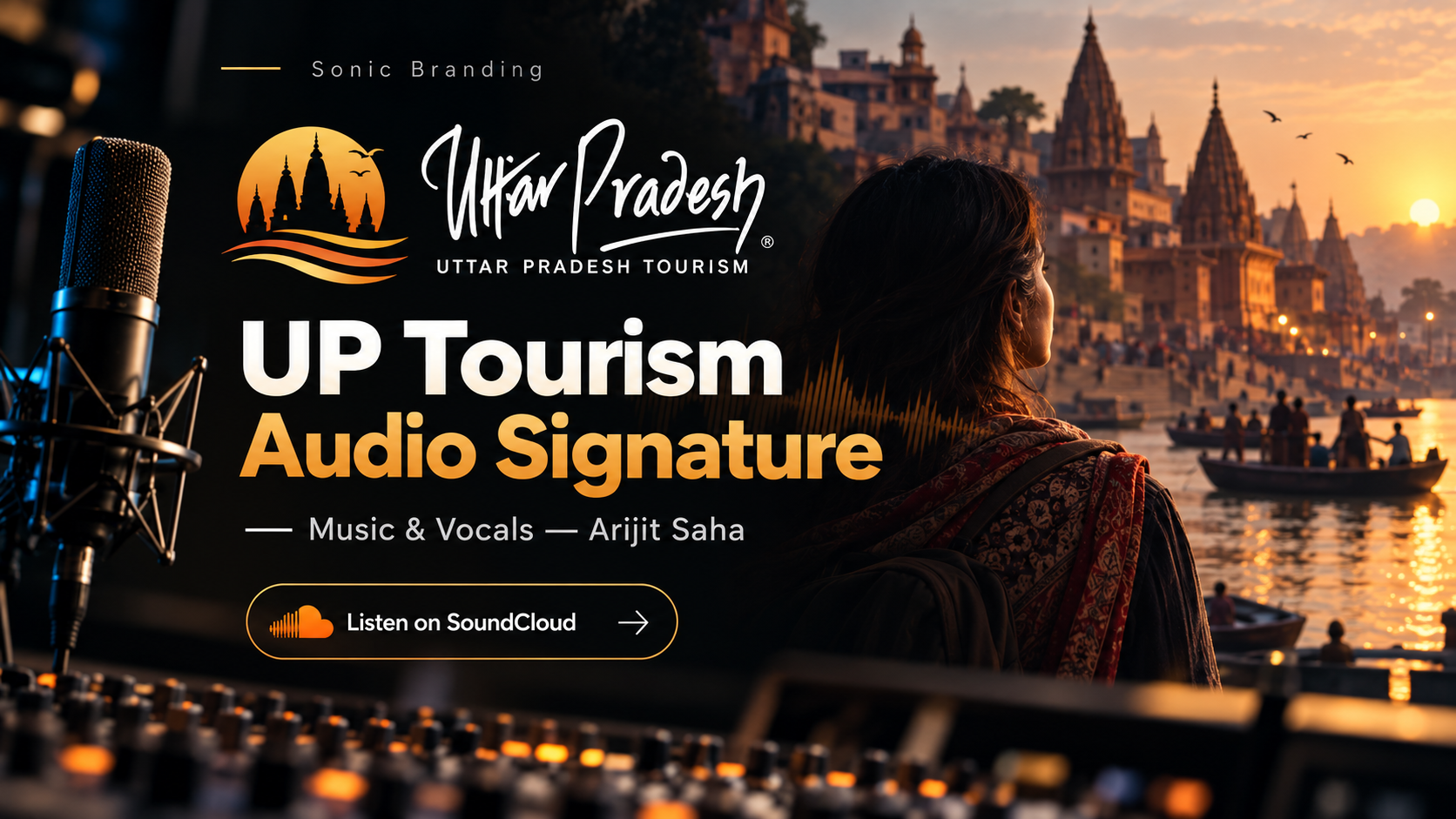UP Tourism Audio Signature — commercial audio project by Arijit Saha